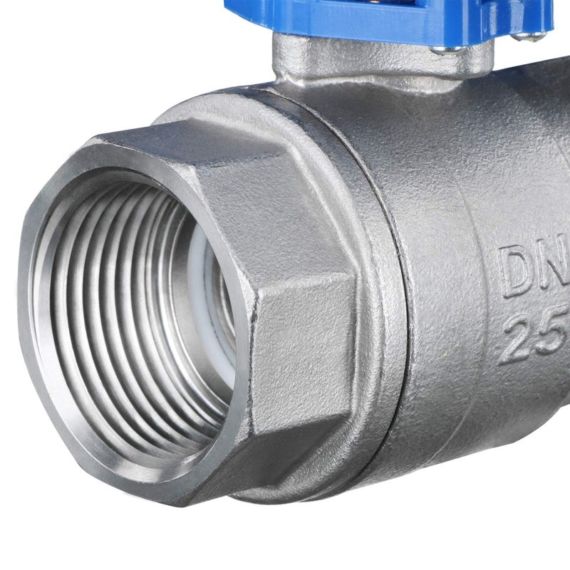 U.S. Solid Motorized Ball Valve- 1" Stainless Steel Ball Valve with Manual Function, Full Port, 9-24V AC/DC and 2 Wire Auto Return Setup - Image 5
